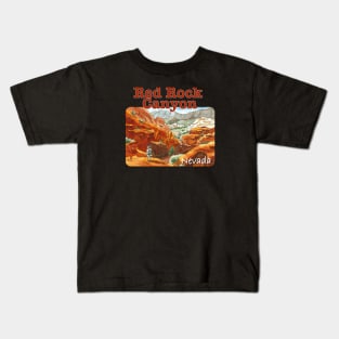 Red Rock Canyon, Nevada Kids T-Shirt